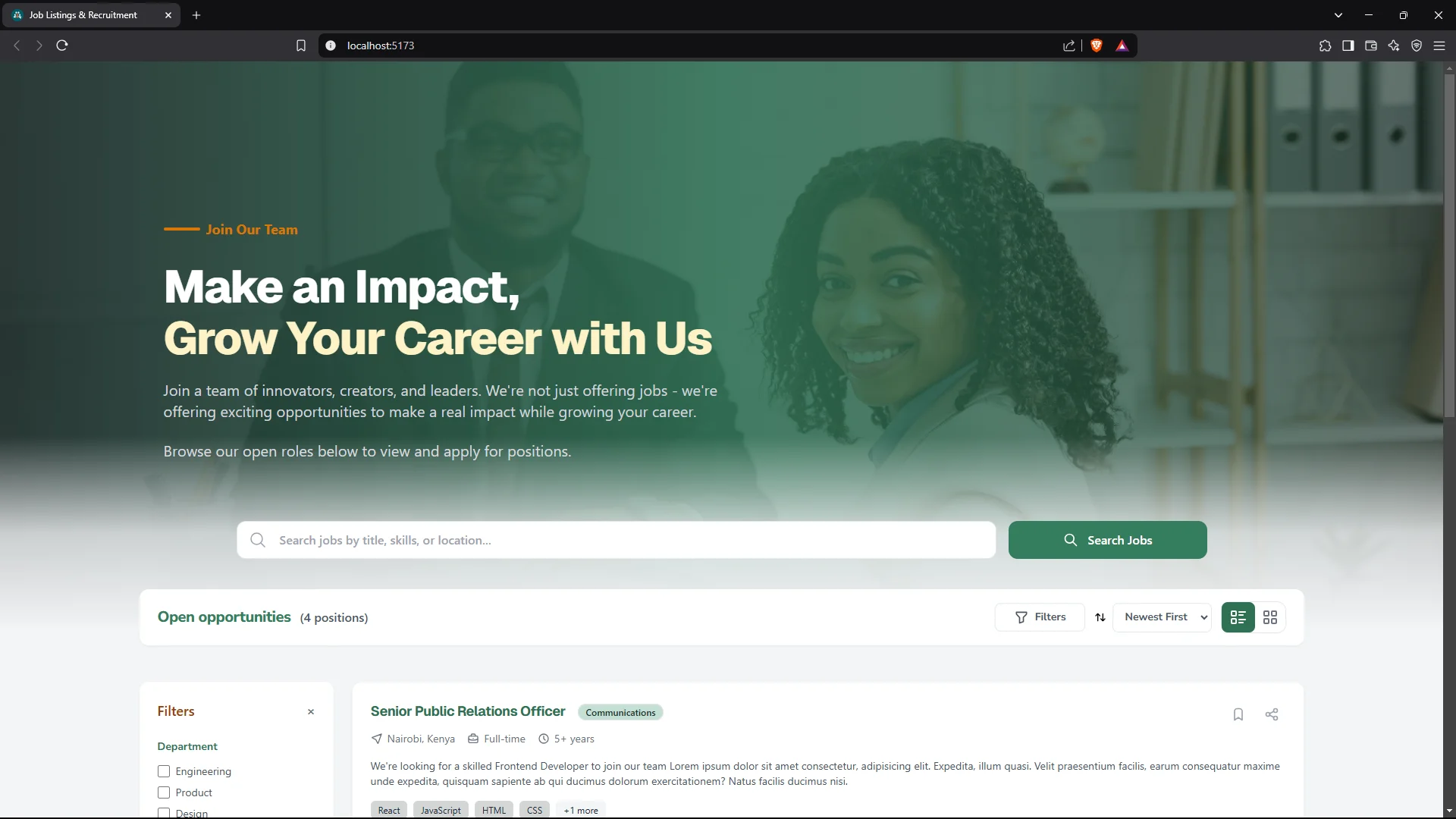 HR Recruitment System